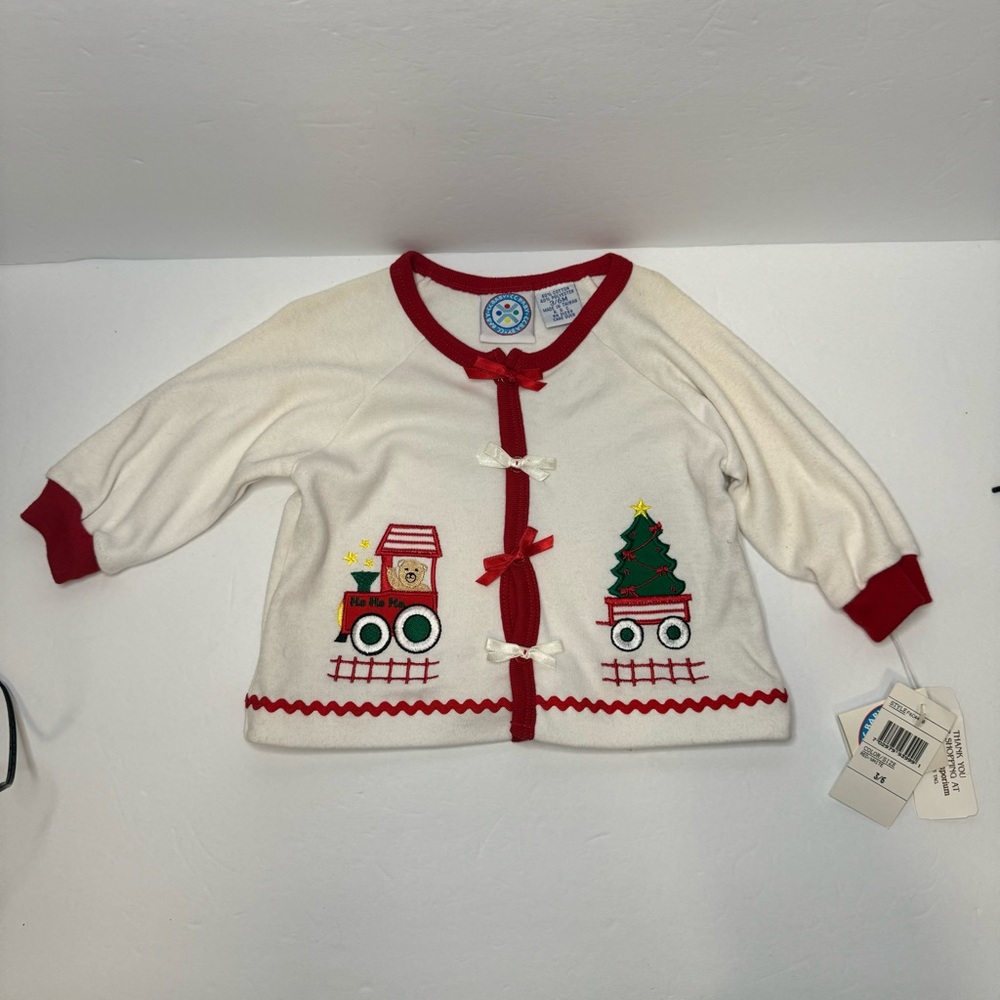 CC Baby Vintage Christmas Longsleeve 3/6 months